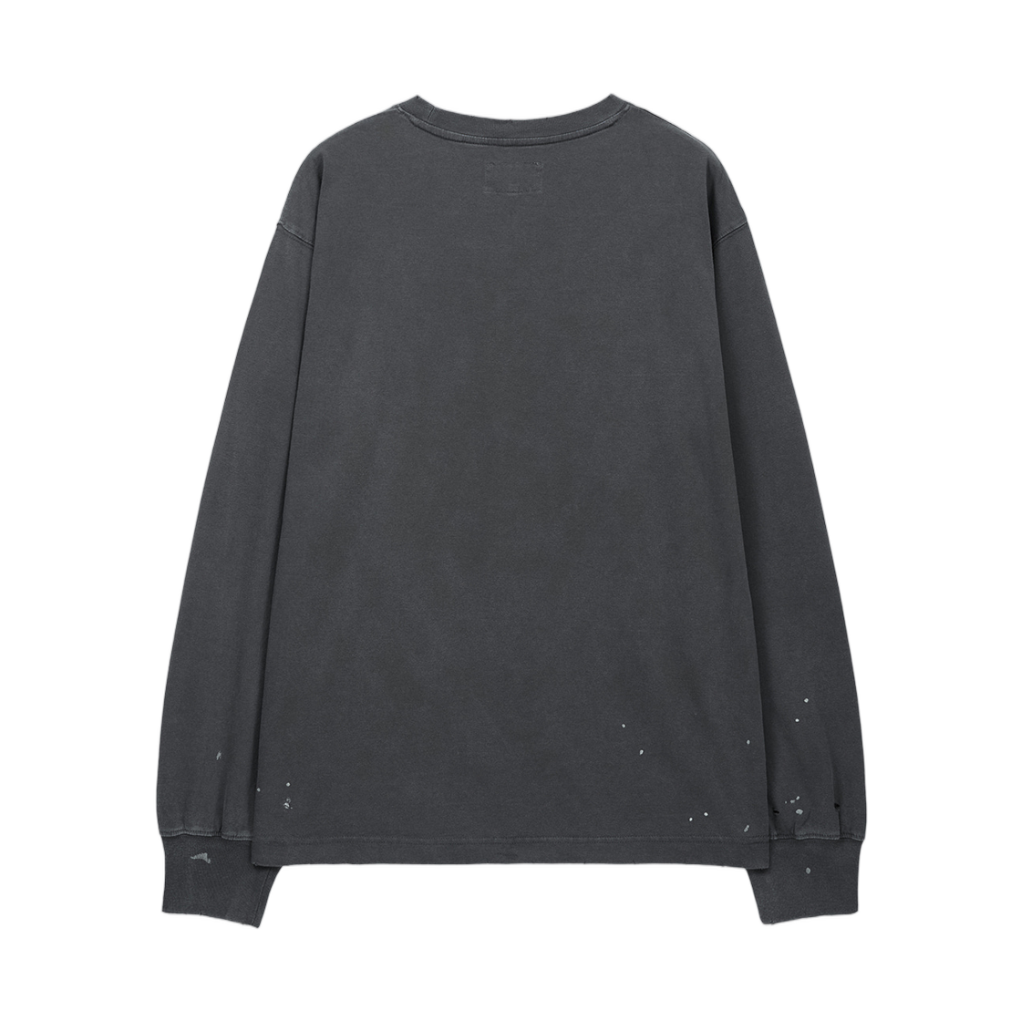 마뗑킴 빈티지 워시드 로고 탑 차콜(Matin Kim Vintage Washed Logo Top In Charcoal) - 2
