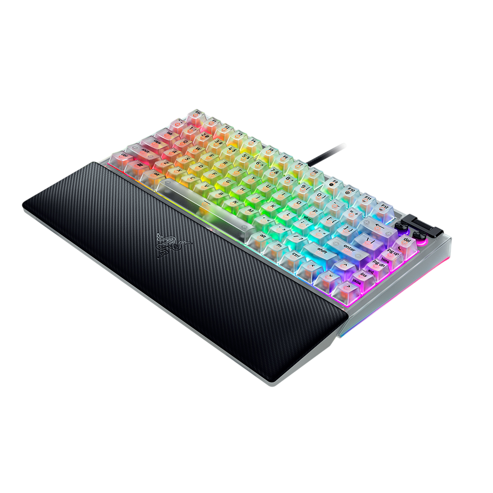 레이저  블랙위도우 V4 75% 팬텀 화이트 에디션 게이밍 키보드(Razer Blackwidow V4 75% Phantom White Edition Gaming Keyboard) - 5