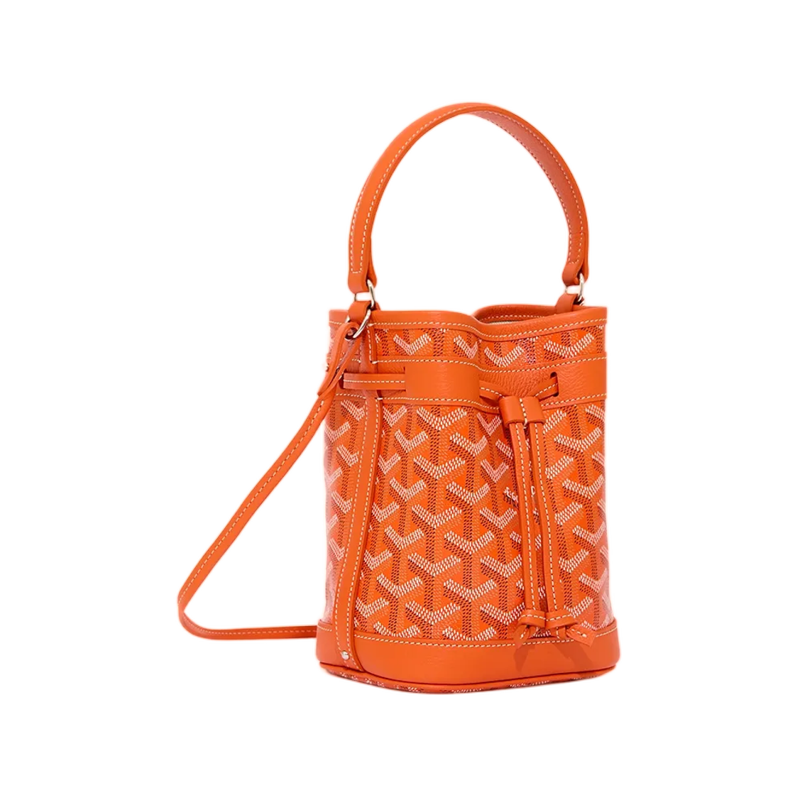 - Goyard Petit Flot Bucket Bag Orange