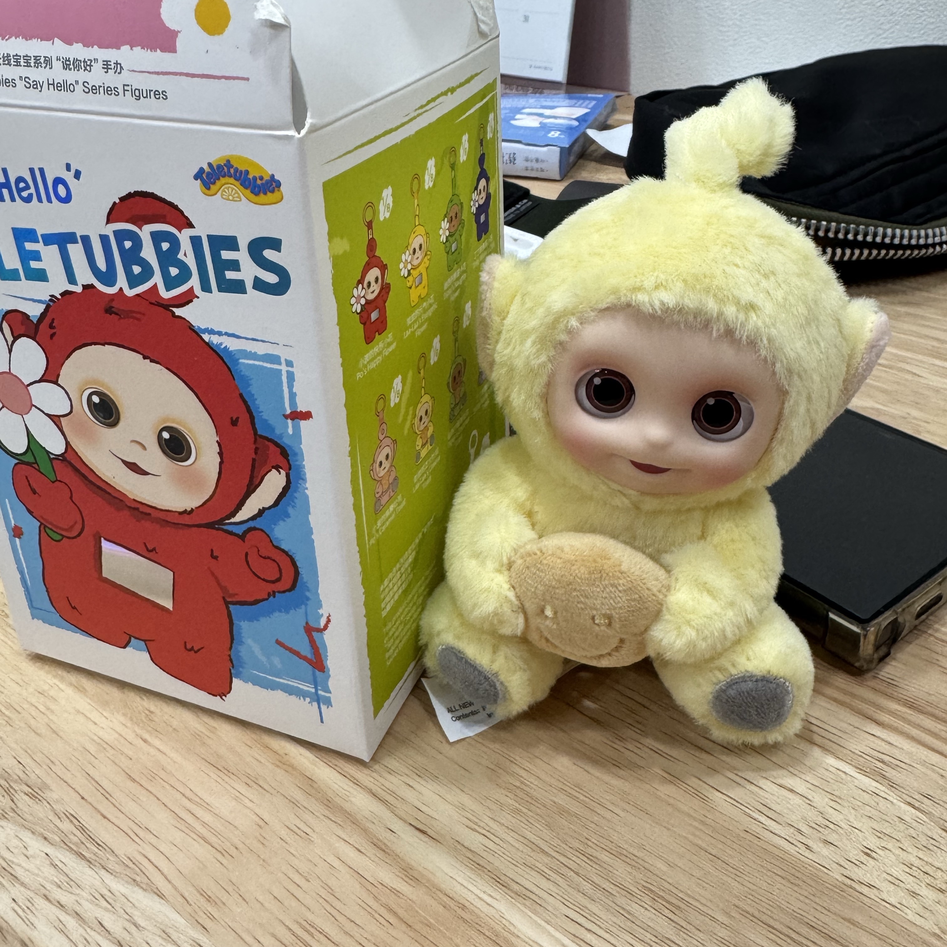 Pop Mart Teletubbies Say Hello Series Figures Sealed Case Po's Caramel Toast (Opened Case) 착용 스타일 - 2