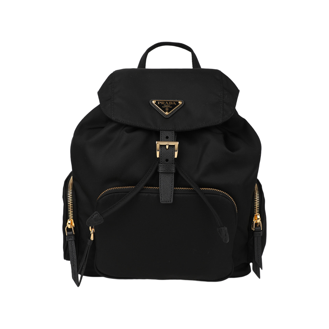 프라다 스몰 리나일론 백팩 블랙(Prada Small Re-Nylon Backpack Black)