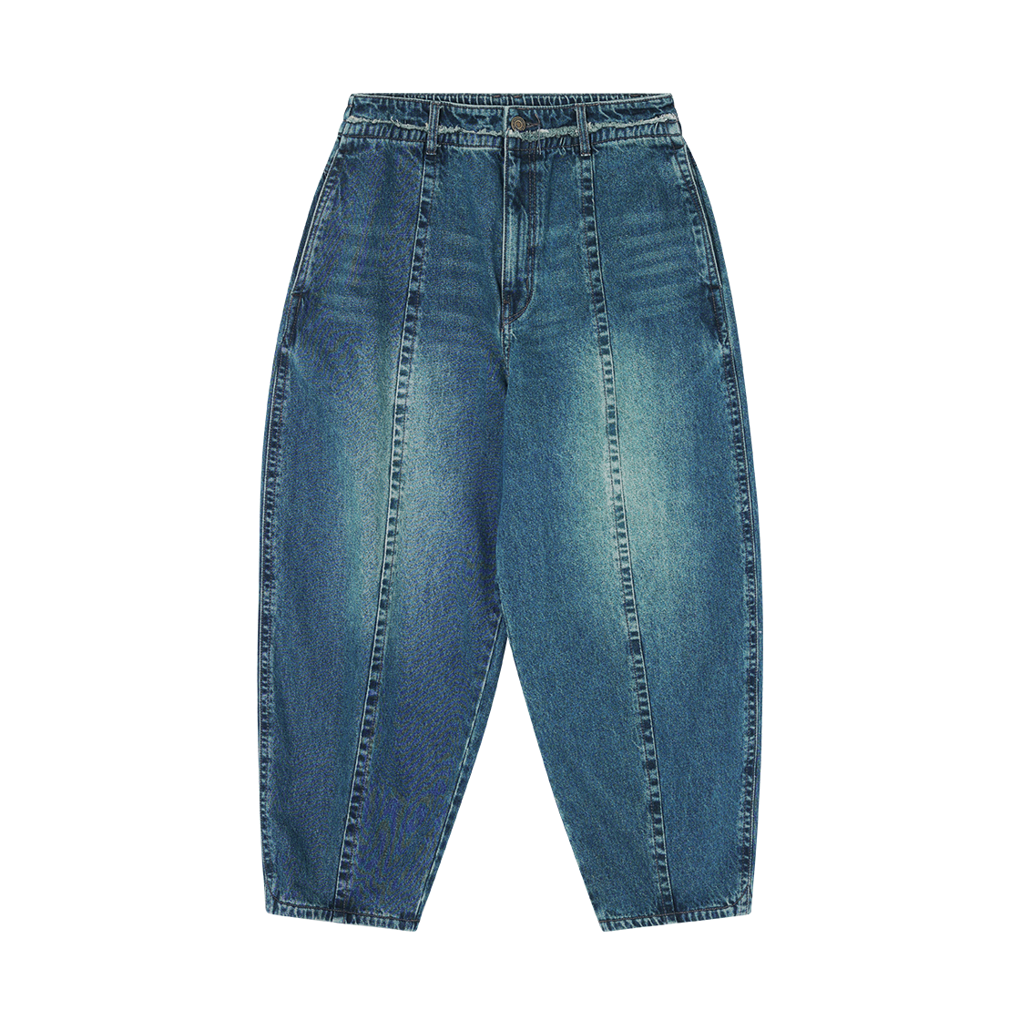 송지오 옴므 코쿤 캐롯 데님 블루(SONGZIO HOMME Cocoon Carrot Denim Blue)