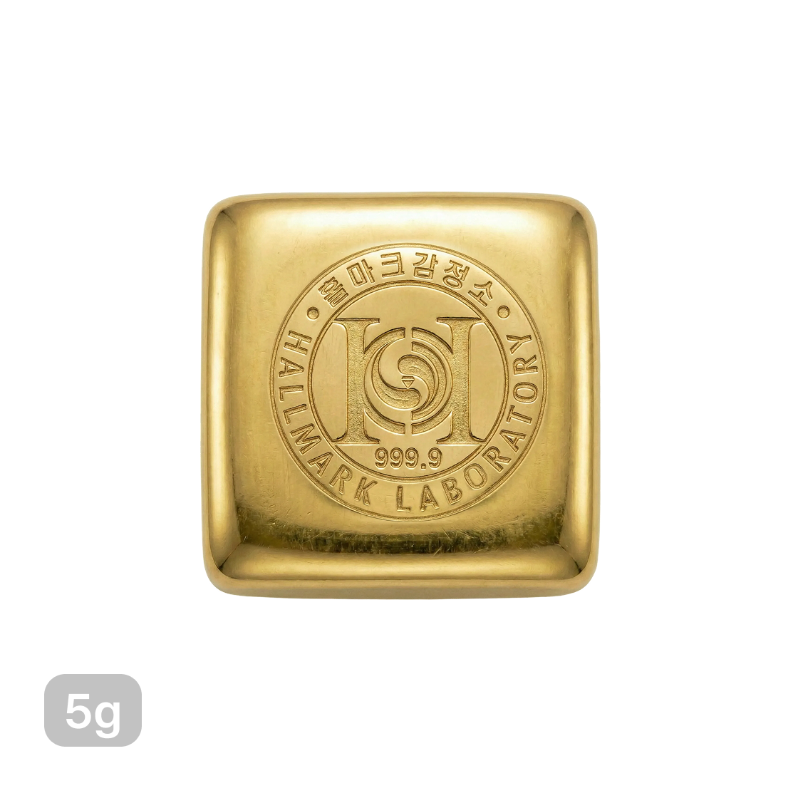 - Gold The Three Major Hallmarks Cast Gold 5g (Random Design)
