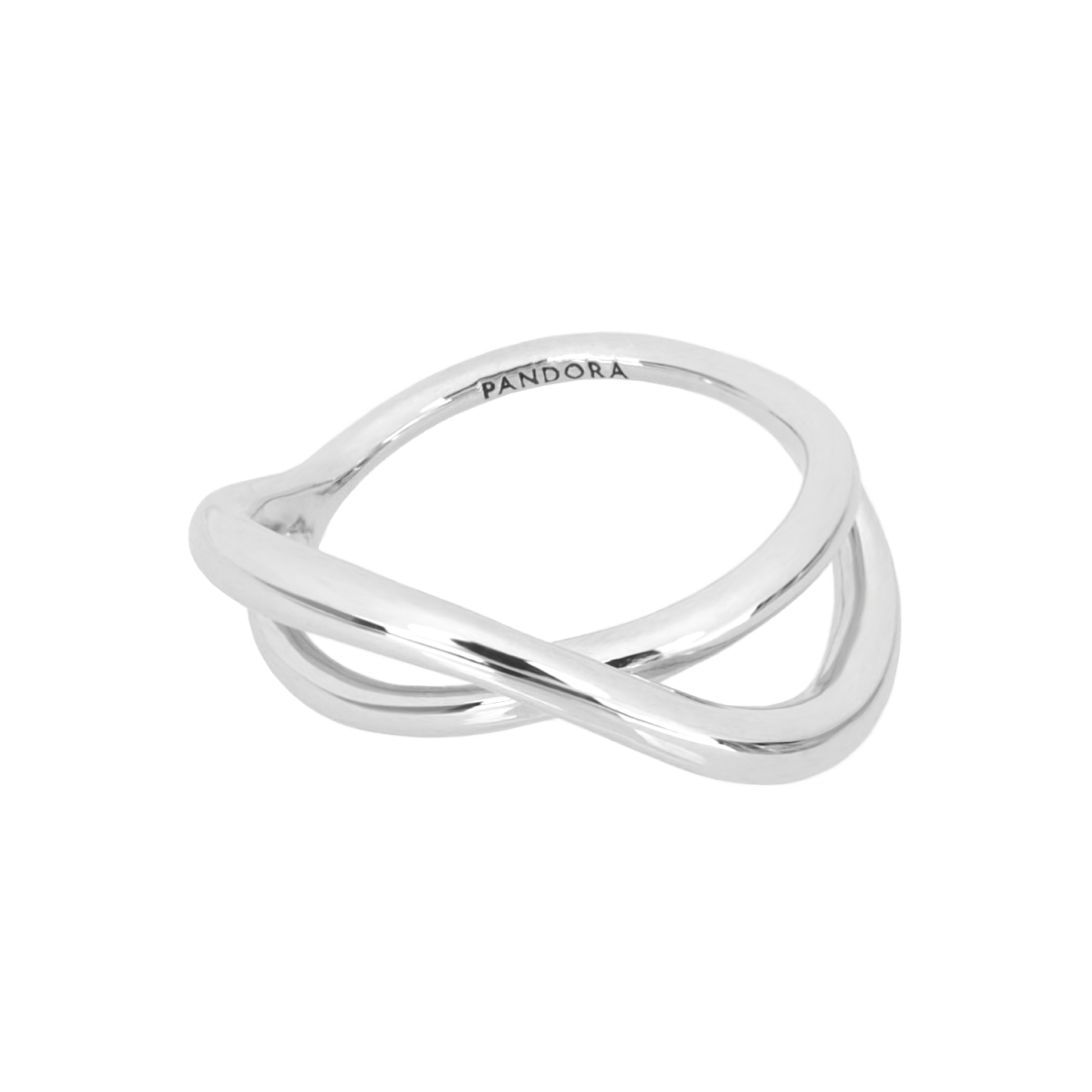193318C00 (W) Pandora Organically Shaped Infinity Rings Sterling Silver