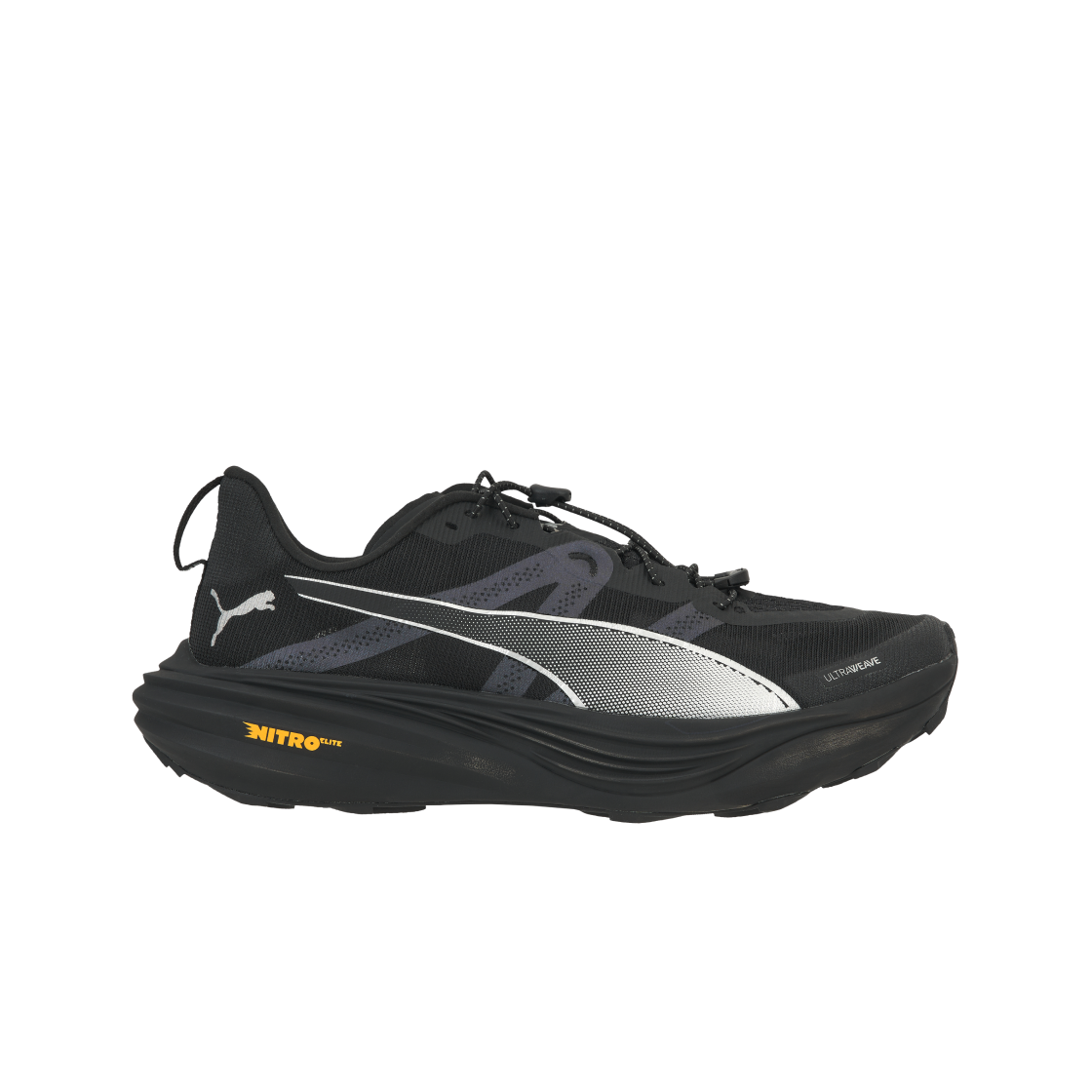 푸마 디비에이트 나이트로 엘리트 트레일 LS 블랙 실버(Puma Deviate Nitro Elite Trail LS Black Silver)