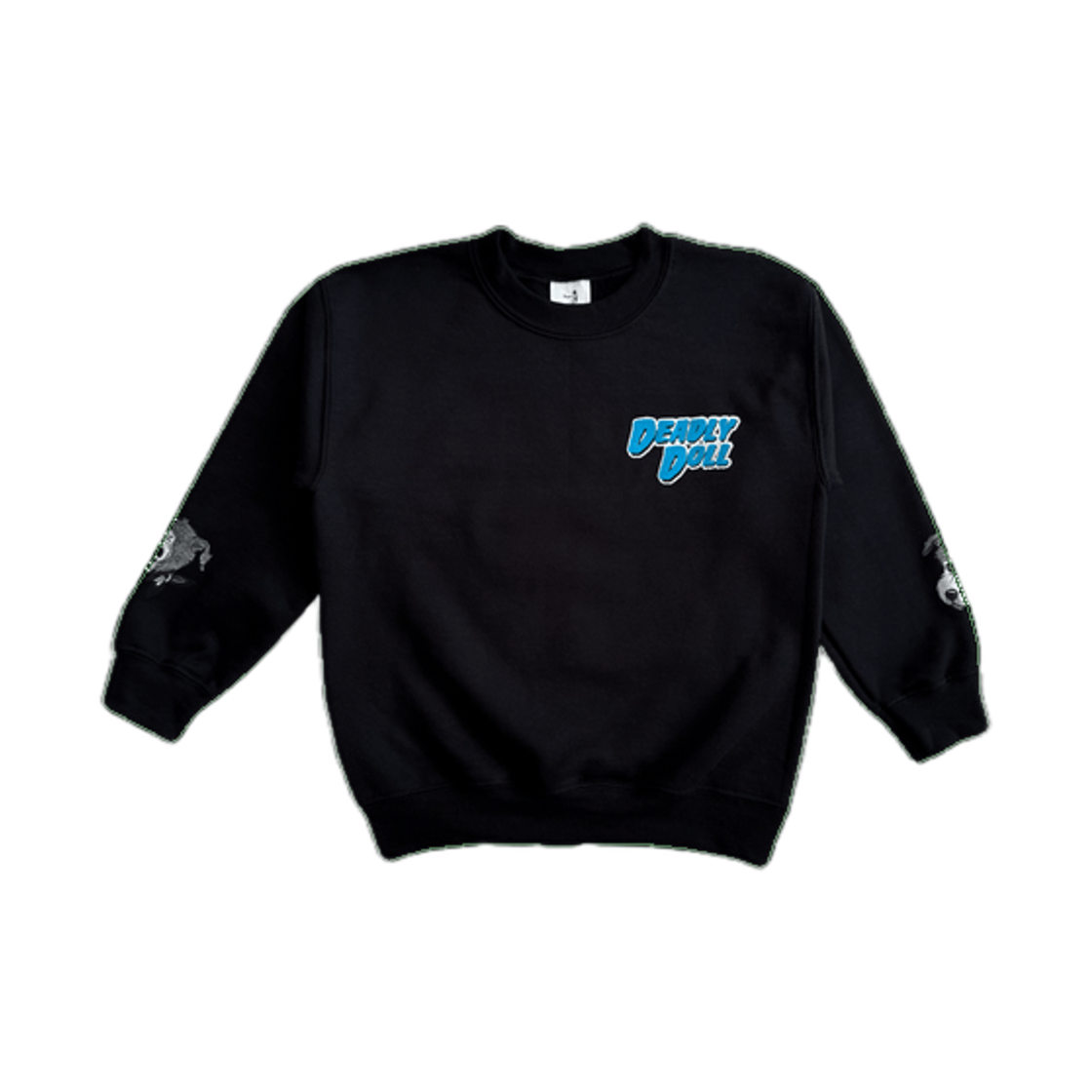 데들리 돌 빌리 키즈 크루넥 블랙((Kids) Deadly Doll Billie Kids Crewneck Black) - 2