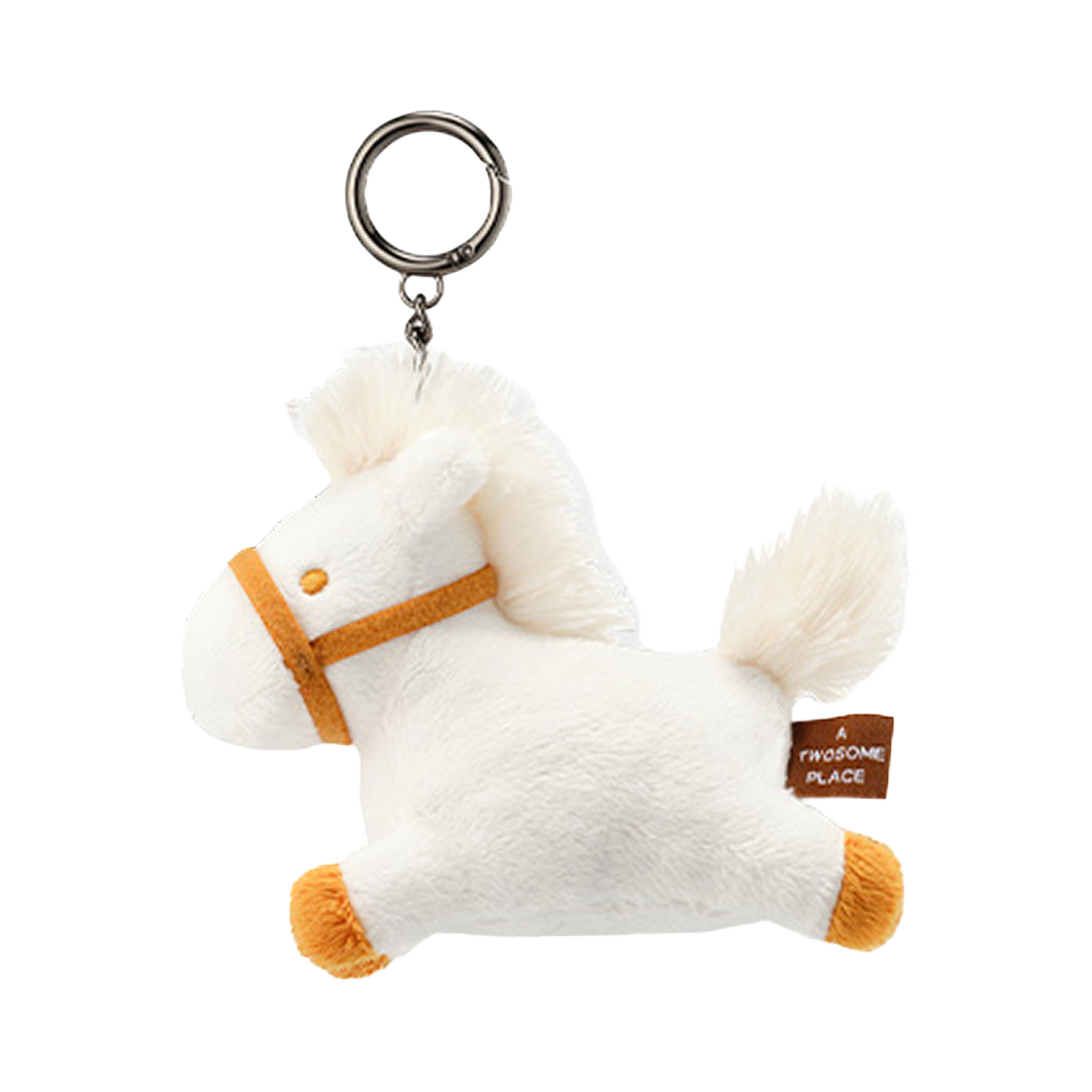 투썸 플레이스 x 키티버니포니 컵 홀더 키링 화이트(A Twosome Place x Kittybunnypony Cup Holder Keyring White)