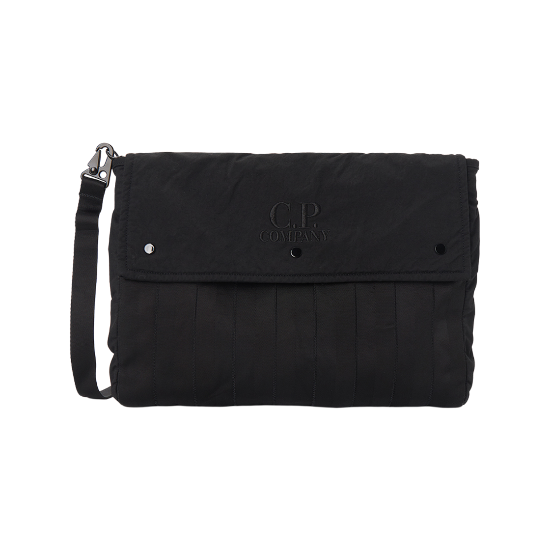 C.P. 컴퍼니 숄더백 블랙 - 26SS(C.P. Company Shoulder Bag Black - 26SS)
