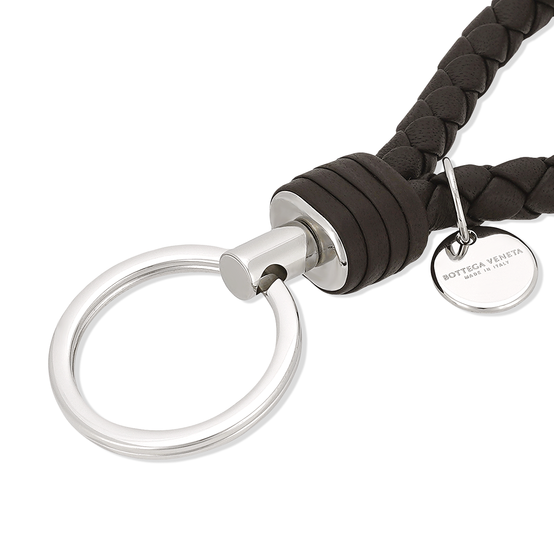보테가 베네타 로고 태그 키링 폰단테(Bottega Veneta Logo Tag Keyring Fondant) - 3