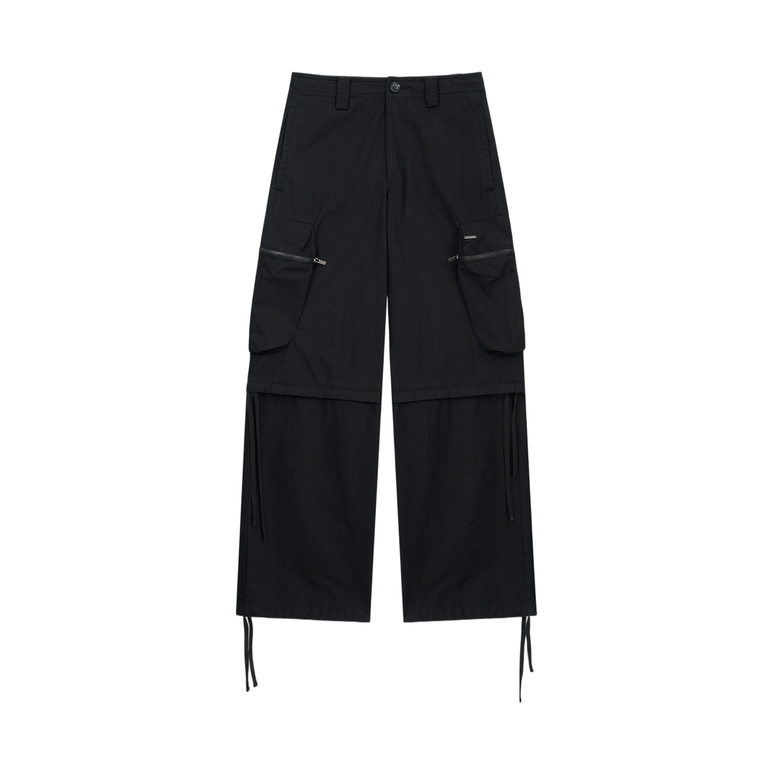 MK2611PT002MBB Matin Kim Detachable Cargo Pants In Black