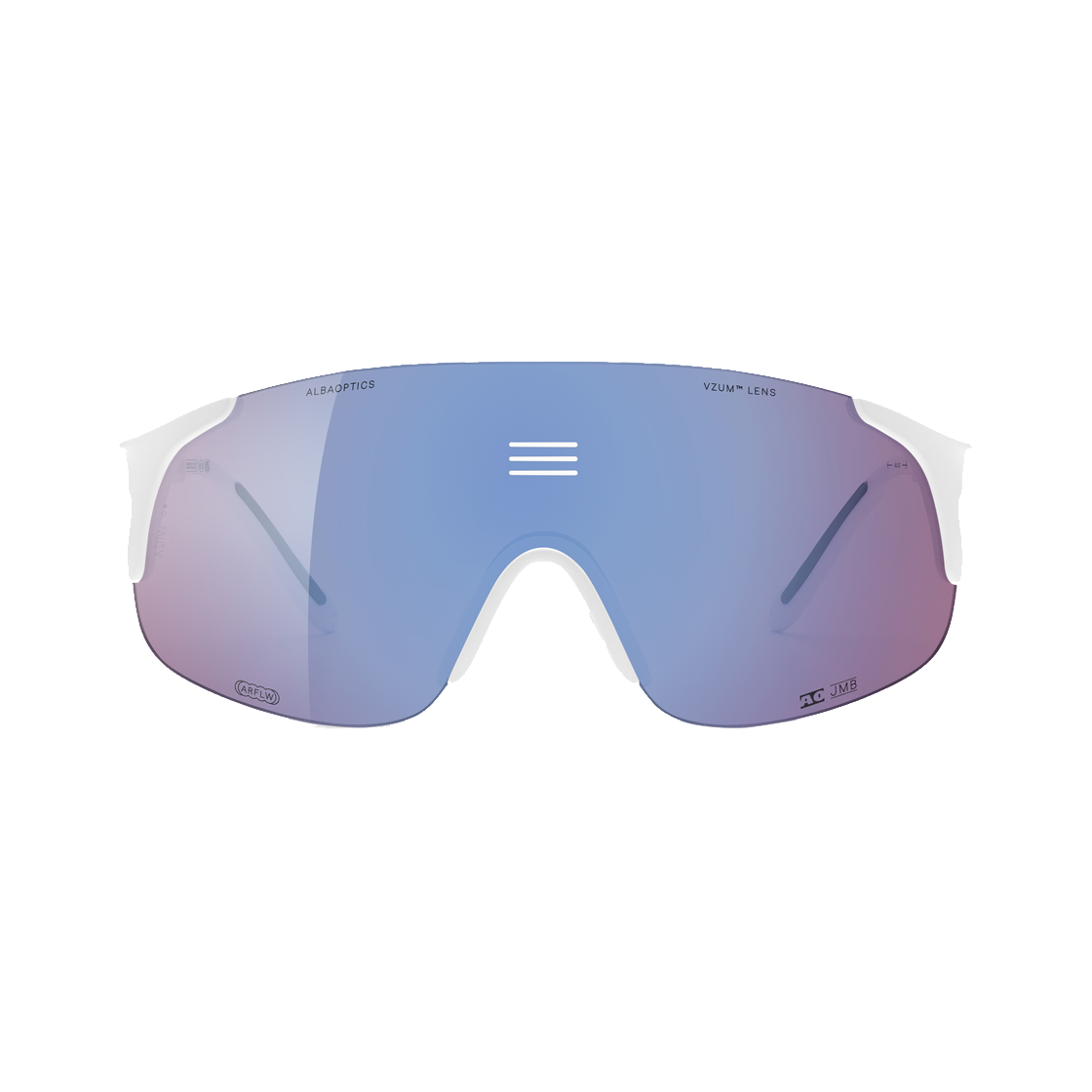 알바옵틱스 점보 화이트 플라밍고 미러 변색(ALBA OPTICS Jumbo White Flamingo F-lens) - 2
