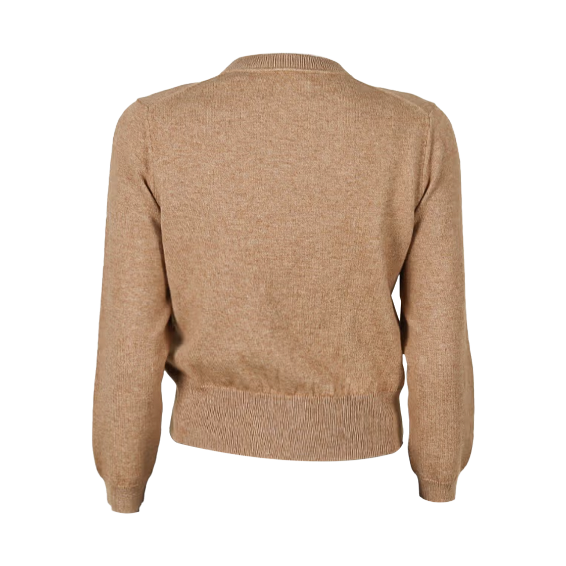 (W) 이자벨 마랑 로나 코튼 울 가디건 카멜 라이트 그레이 - 26SS((W) Isabel Marant Lona Cotton and Wool Cardigan Camel Light Grey - 26SS) - 2