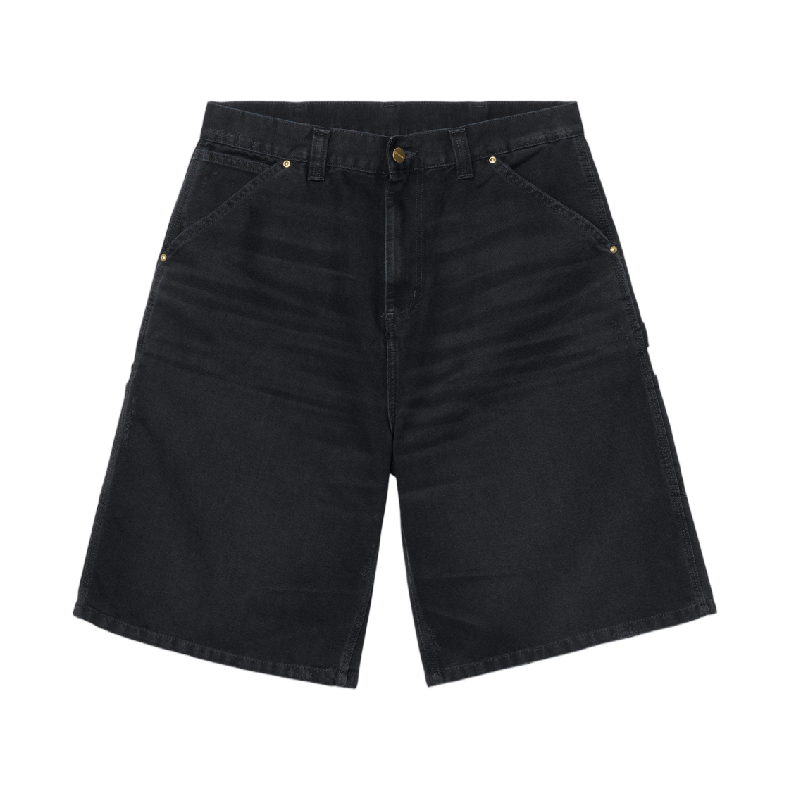 칼하트 WIP OG 싱글 니 쇼츠 블랙 그라인드 워시(Carhartt WIP OG Single Knee Short Black Grind Wash) - 2