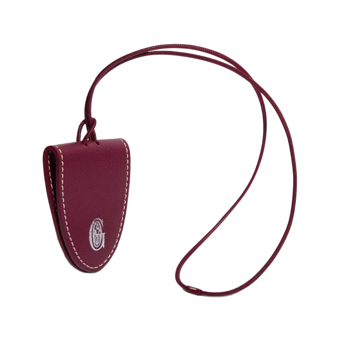 고야드 생루이 GM 백 스트라이프와 이니셜 버건디 (크로 포함)(Goyard Saint Louis GM Bag Stripes and Initials Burgundy (with Croc)) - 2