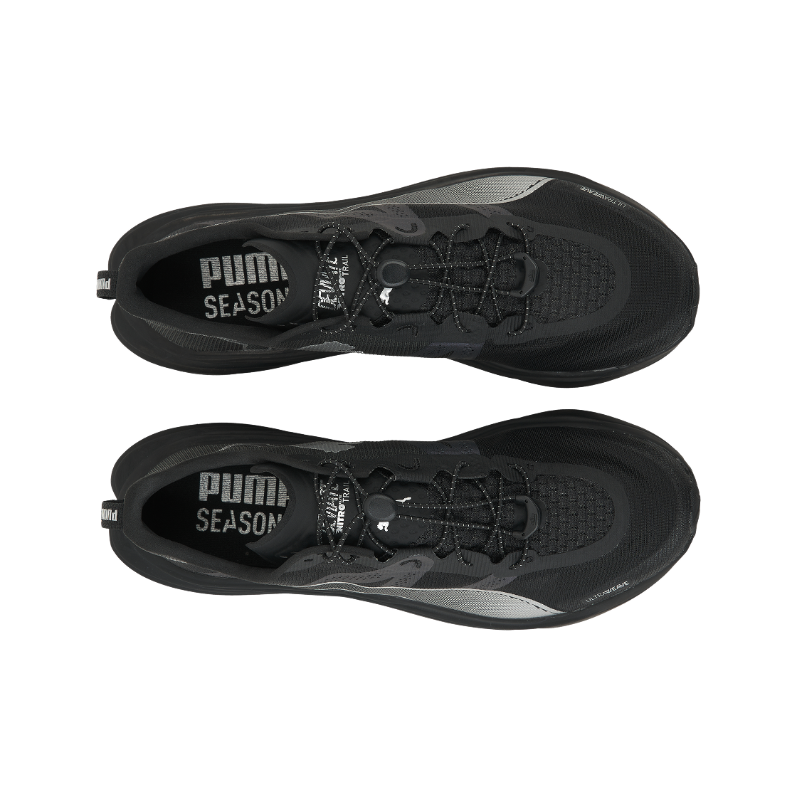 푸마 디비에이트 나이트로 엘리트 트레일 LS 블랙 실버(Puma Deviate Nitro Elite Trail LS Black Silver) - 5