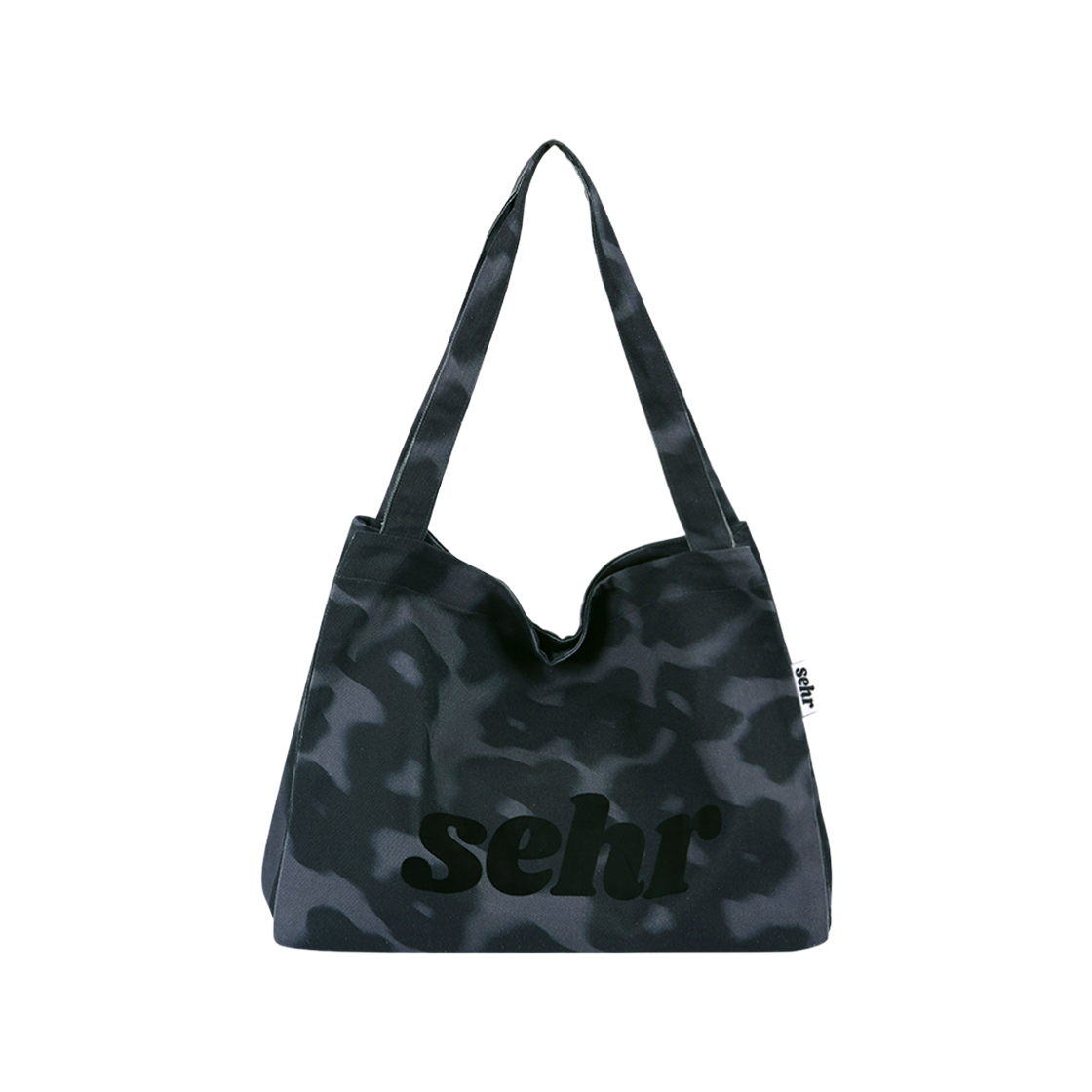 세르 라이트 트윌 빅백 블러 블랙(SEHR Light Twill Big Bag Blur Black)