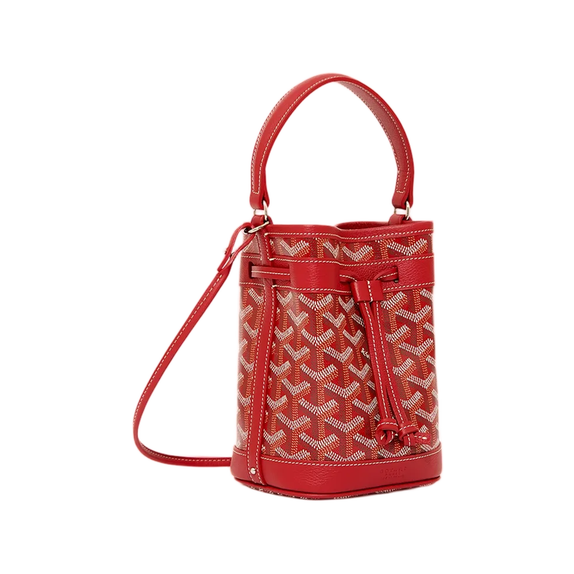 - Goyard Petit Flot Bucket Bag Red