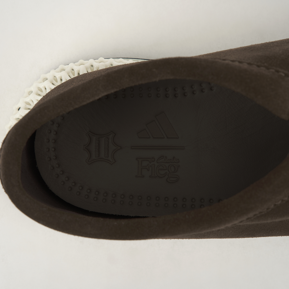 아디다스 x 클락스 x 로니 피그 8th 스트리트 왈라비 4D 다크 그레이 스웨이드(Adidas x Clarks x Ronnie Fieg 8th Street Wallabee 4D Dark Grey Suede) - 8
