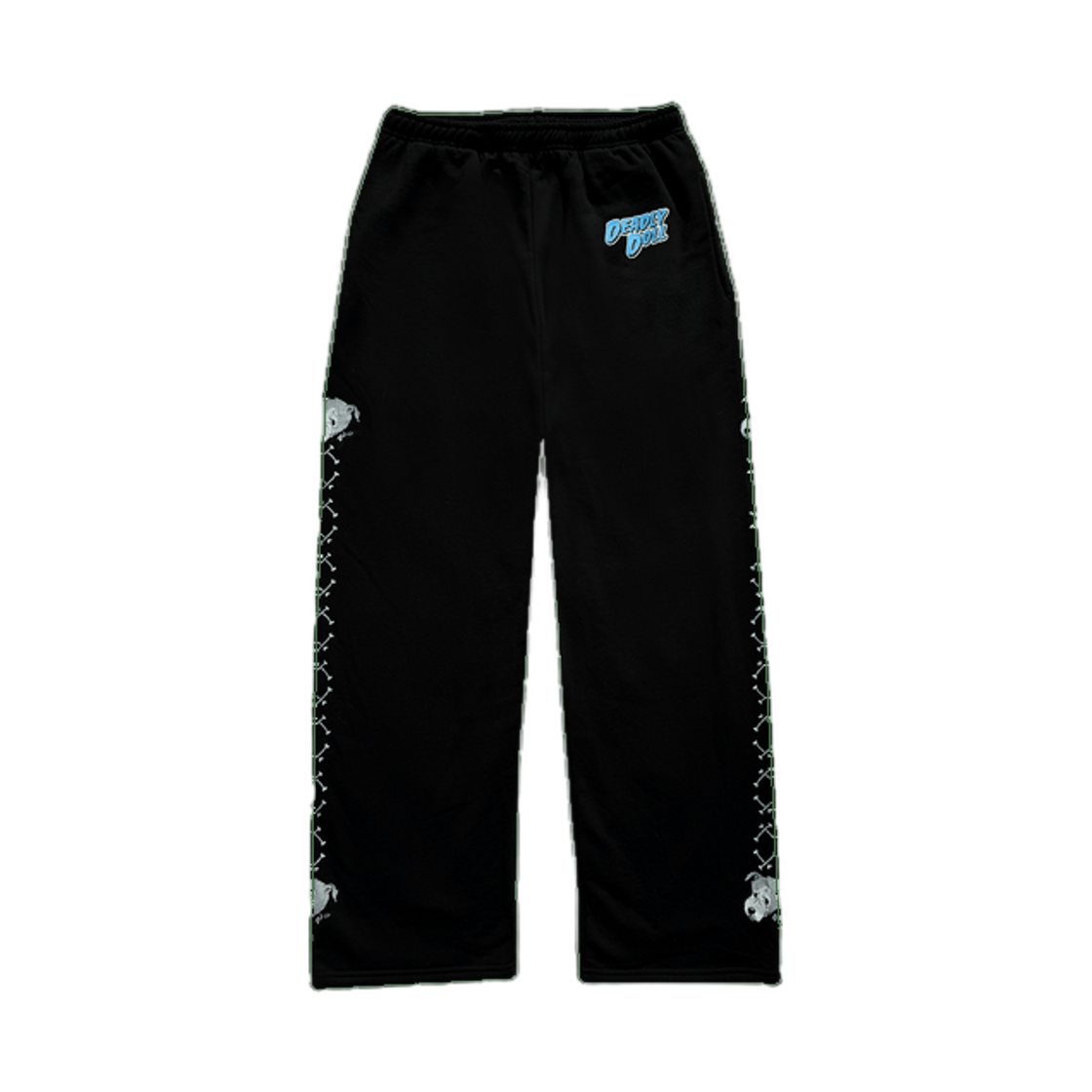데들리 돌 빌리 스웨트팬츠 블랙(Deadly Doll Billie Sweatpants Black) - 1