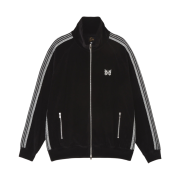 Needles x LHP Track Jacket C/PE Velour Black