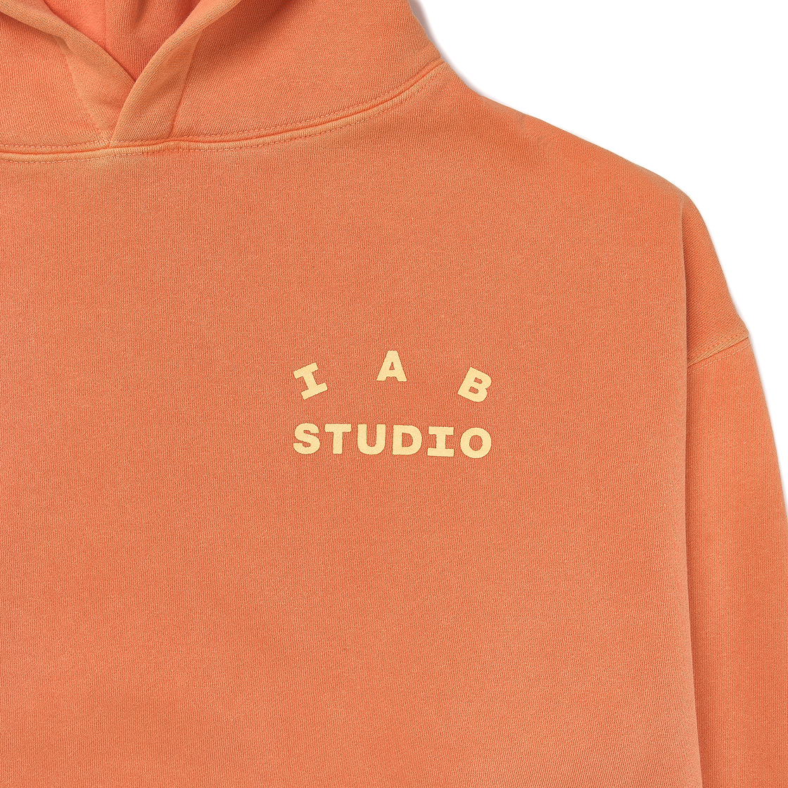 아이앱 스튜디오 피그먼트 후드 살몬(IAB Studio Pigment Hoodie Salmon) - 3