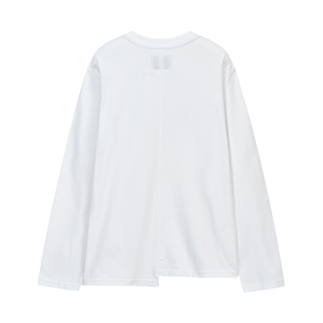 마뗑킴 어시메트릭 로고 탑 화이트(Matin Kim Asymmetric Logo Top In White) - 2