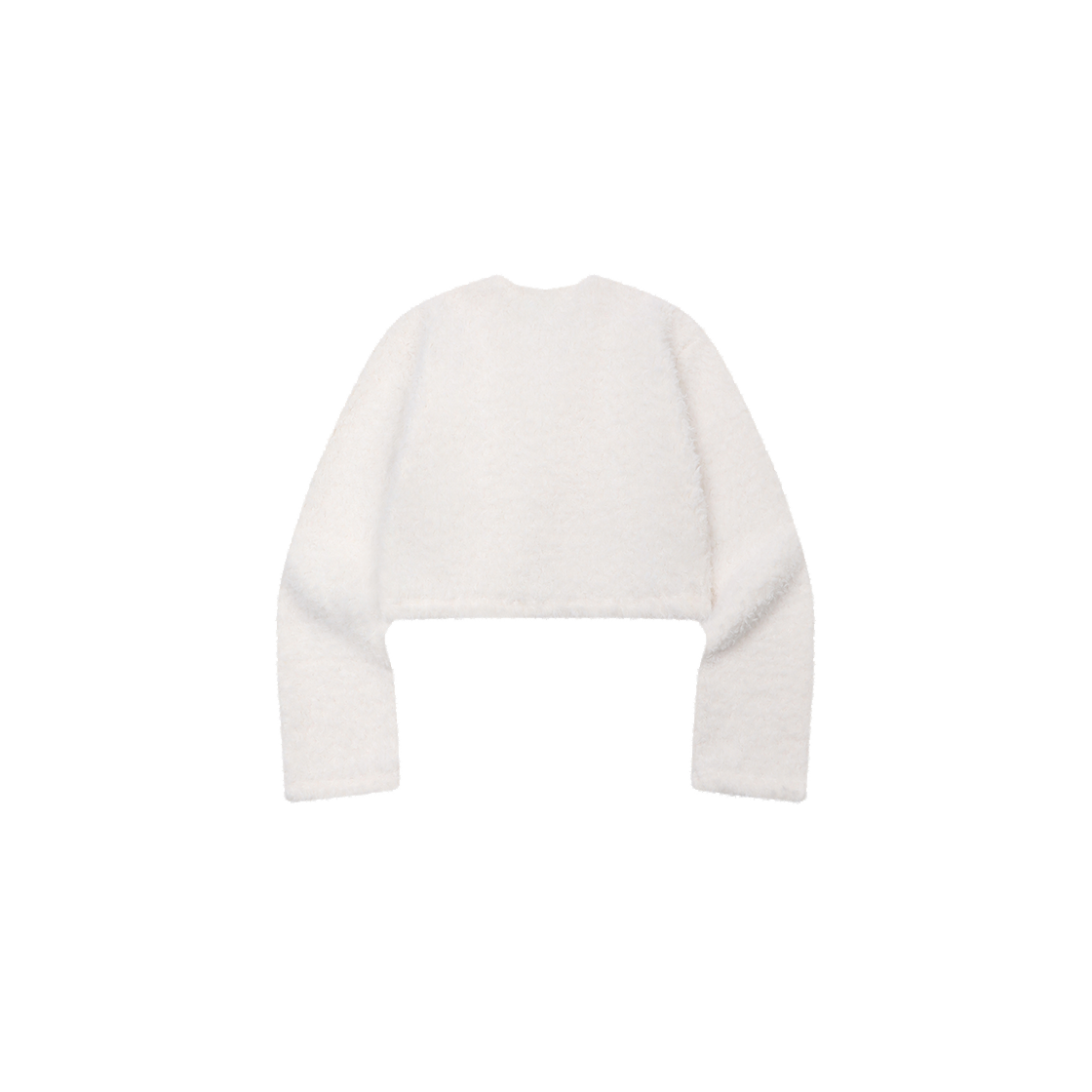무센트 모브린 퍼 볼레로 가디건 (2컬러) 아이보리(MUCENT Movrin  Fur Bolero Cardigan (2Color) Ivory) - 2
