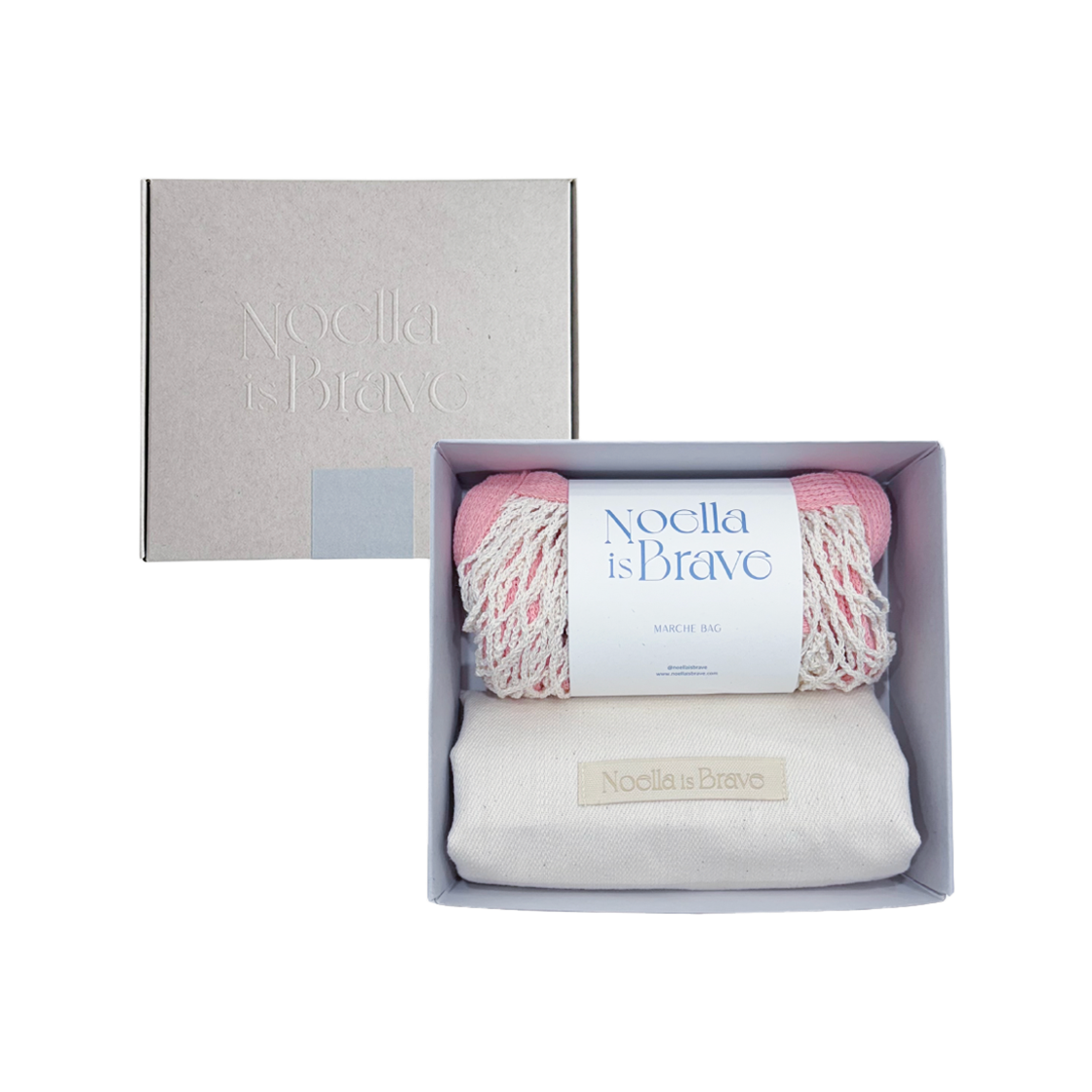 노엘라이즈브레이브 마르쉐 기프트 세트 / 핑크(NOELLA IS BRAVE MARCHE GIFT SET / PINK) - 1