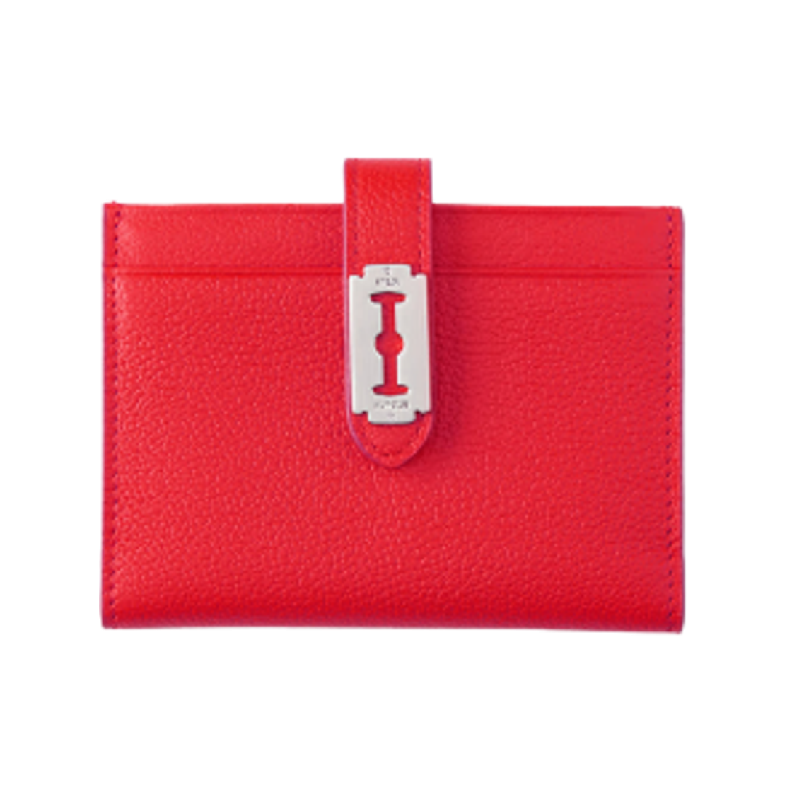 분크 맥파이 카드지갑 어텐션레드(vunque Magpie Card Wallet Attention Red)
