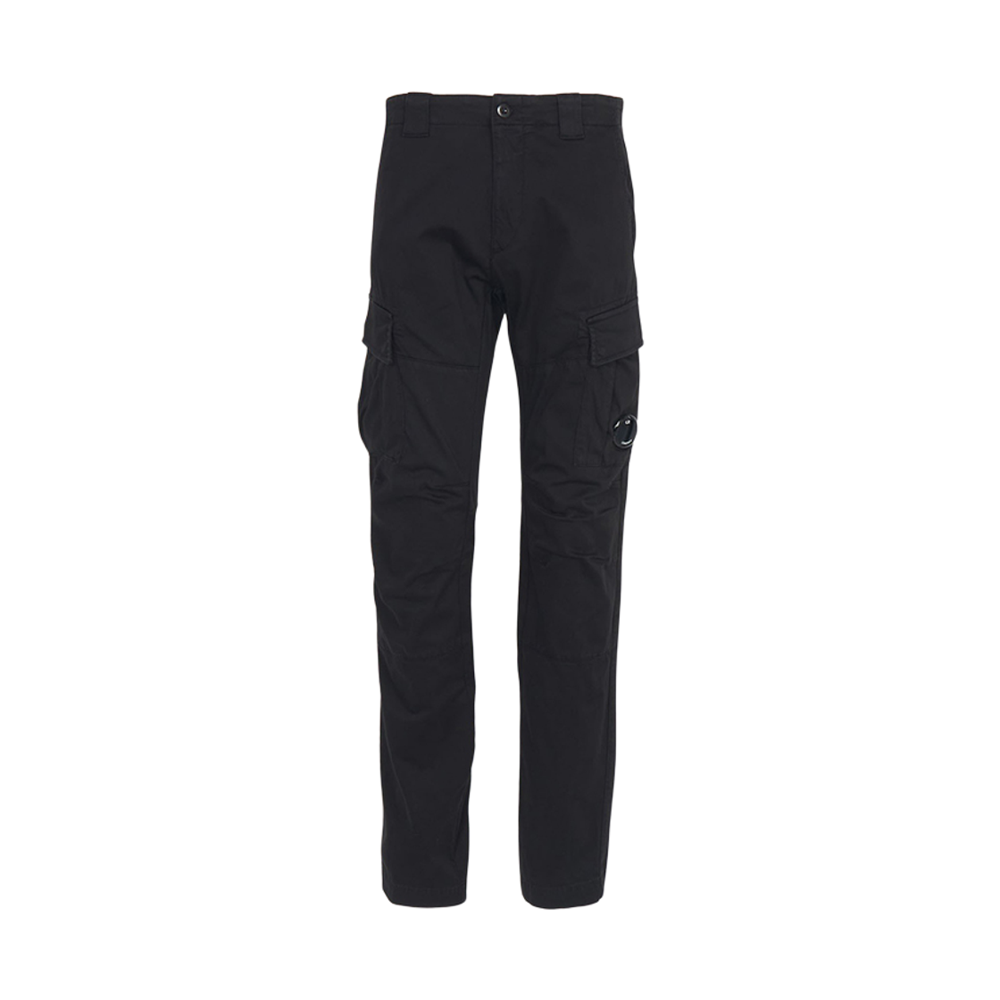 20CMPA743A005694G999 C.P. Company Stretch Sateen Ergonomic Lens Cargo Pants Black - 26SS