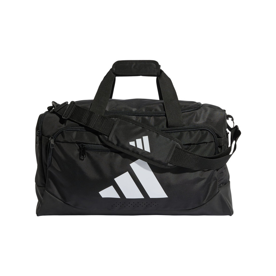 아디다스 트레이닝 디펜더 스몰 더플백 블랙 화이트(Adidas Training Defender Small Duffel Bag Black White) - 1