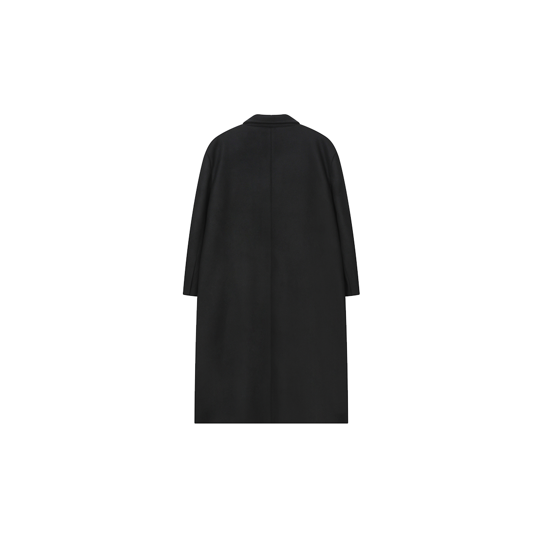 무센트 아르베 사이드 레더 더블 코트 남녀공용 블랙(MUCENT Arve Side Leather Double Coat Unisex Black) - 2