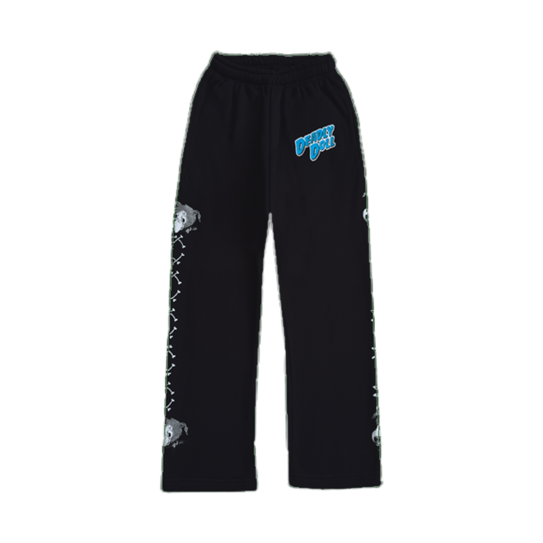 데들리 돌 빌리 키즈 스웨트팬츠 블랙((Kids) Deadly Doll Billie Kids Sweatpants Black)