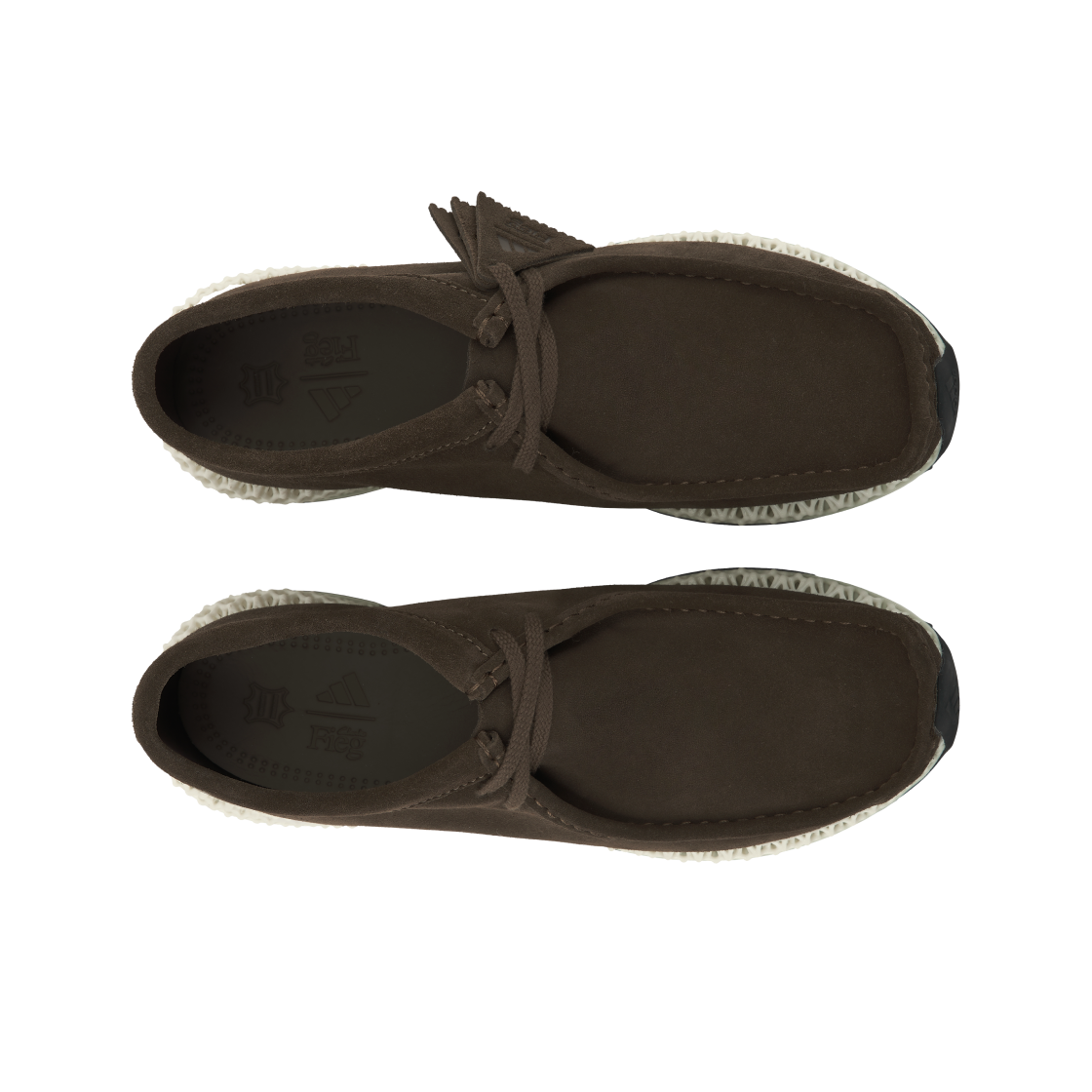 아디다스 x 클락스 x 로니 피그 8th 스트리트 왈라비 4D 다크 그레이 스웨이드(Adidas x Clarks x Ronnie Fieg 8th Street Wallabee 4D Dark Grey Suede) - 5