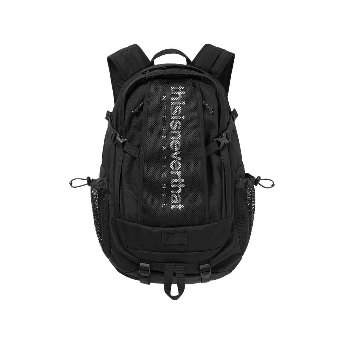 디스이즈네버댓 인터네셔널 로고 백팩 30 블랙(thisisneverthat INTL-Logo Backpack 30 Black)