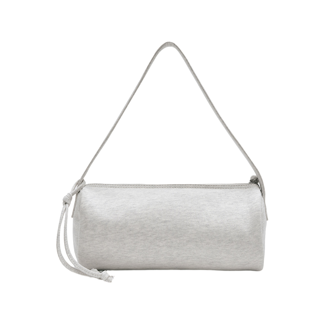 마뗑킴 아플리케 로고 저지 더플백 라이트 베이지(Matin Kim Applique Logo Jersey Duffle Bag In Light Beige) - 2