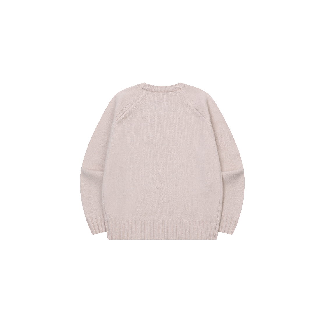 무센트 모네 나그랑 라운드넥 니트 (4컬러) 베이지(MUCENT Mone Raglan R-Neck Knit (4Color) Beige) - 2