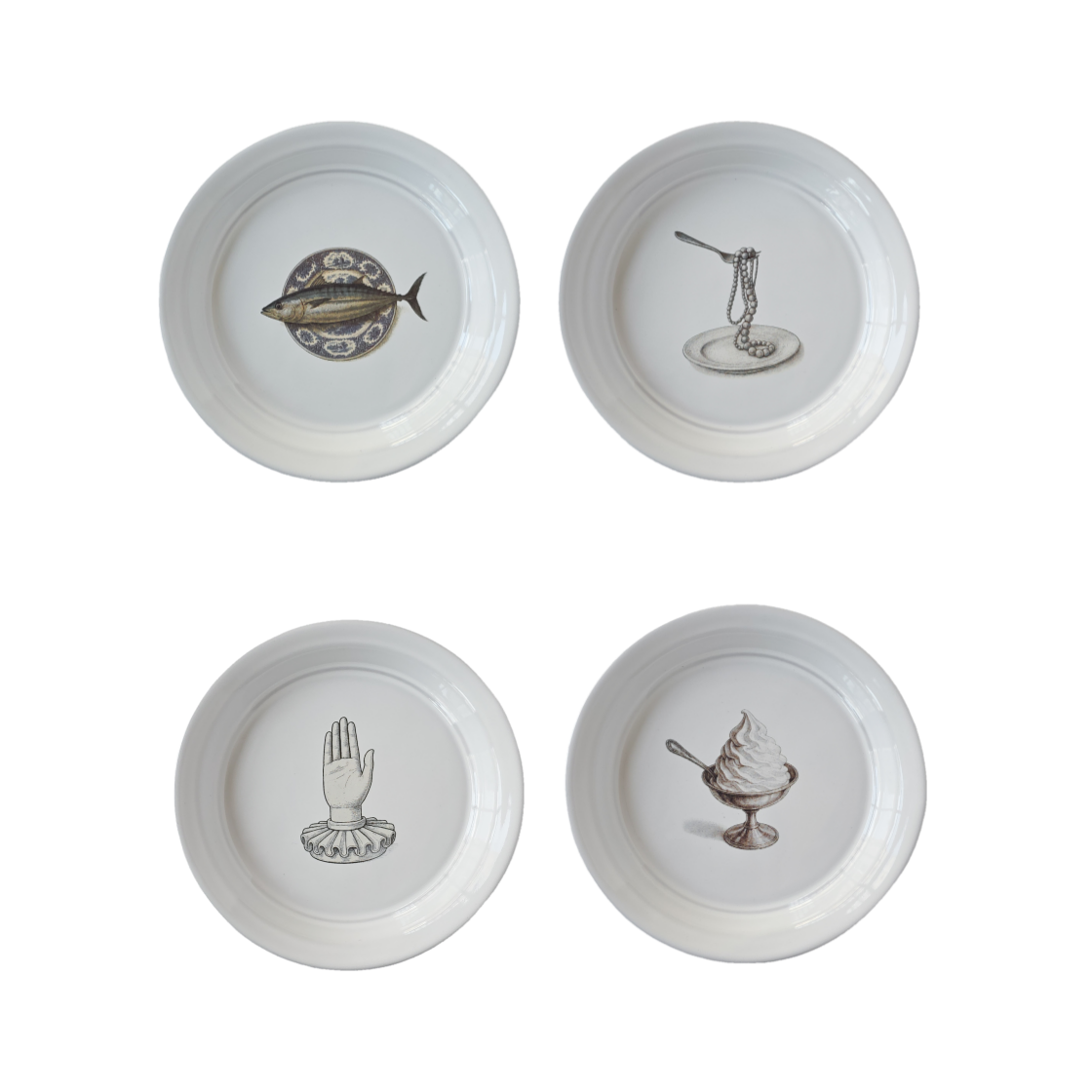 [3% 적립] 정희진도자기 스텝원접시 그림시리즈 다크그레이([3% 적립] Jungheejin creamic Step One Plate Graphic Dark grayish white)