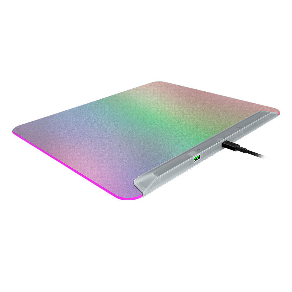 레이저 파이어플라이 V2 Pro 팬텀 화이트 에디션 LED 백라이트 게이밍 마우스 패드(Razer Firefly V2 Pro Phanton White Edition Gaming Mousepad) - 3