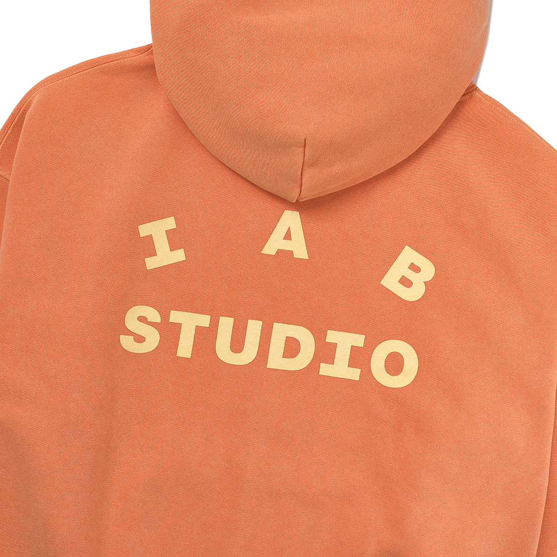 아이앱 스튜디오 피그먼트 후드 살몬(IAB Studio Pigment Hoodie Salmon) - 5