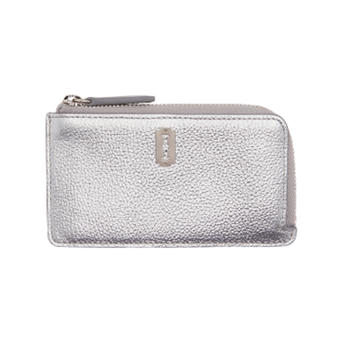 분크 맥파이 지퍼 카드지갑 플래쉬실버(vunque Magpie Zipper Card Wallet Flash Silver)