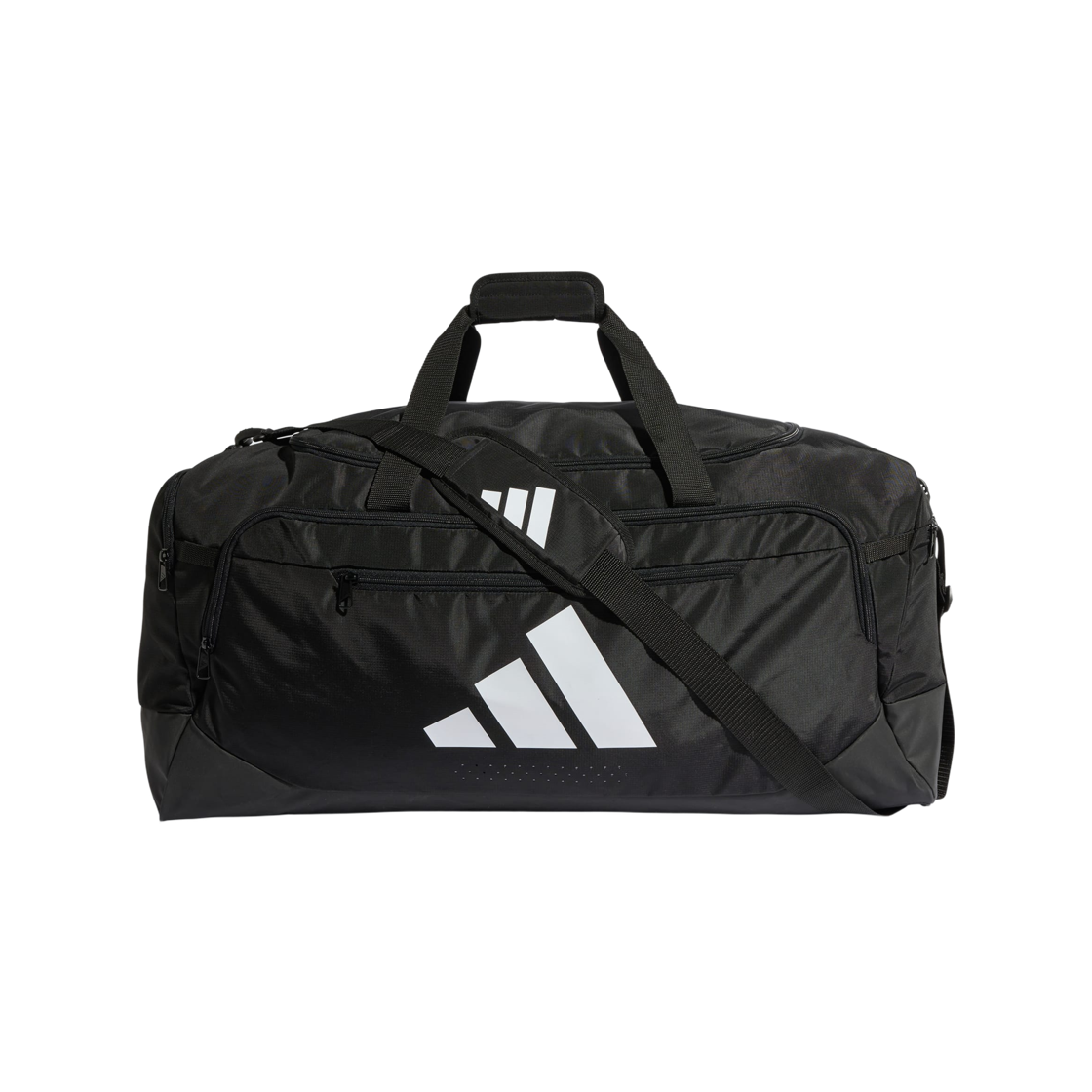 JZ0606 Adidas Training Defender Large Duffel Bag Black White