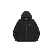 MUCENT Denver 2-Way Pigment Hood Zip-up Unisex Pigment black