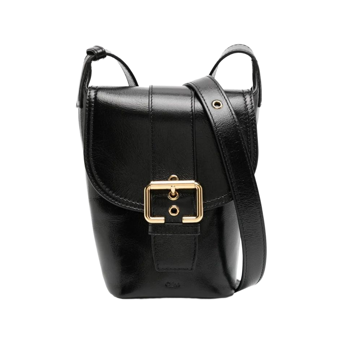 CHC25SP499N83001 Chloe Camera Shoulder Bag Black