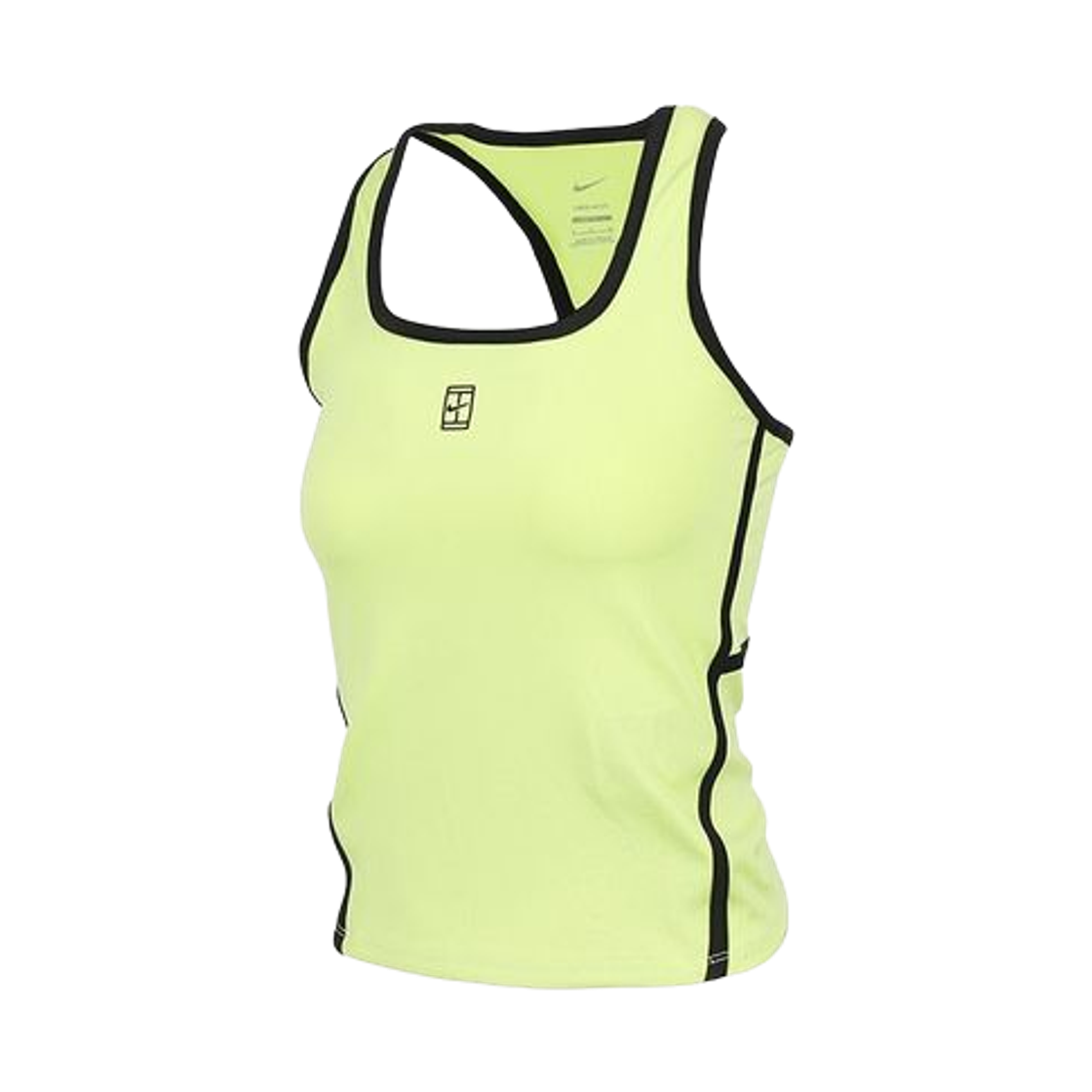 II3607-736 (W) Nike Advantage Tank Top Light Lemon Twist Black - Asia