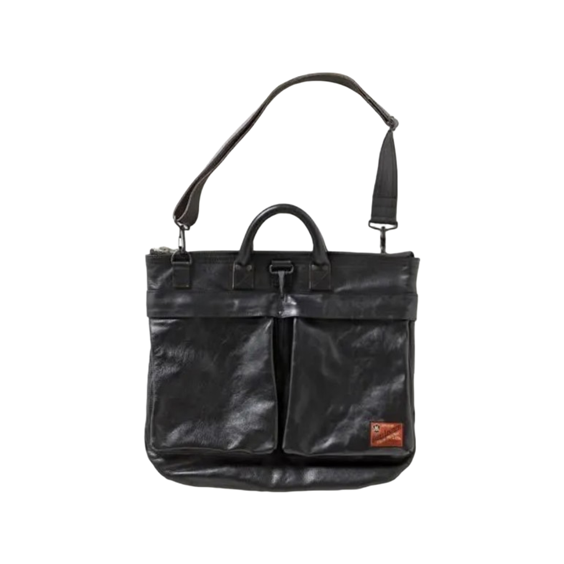 토이즈 맥코이 레더 헬맷백 블랙(Toys Mccoy Leather Helmet Bag Black)