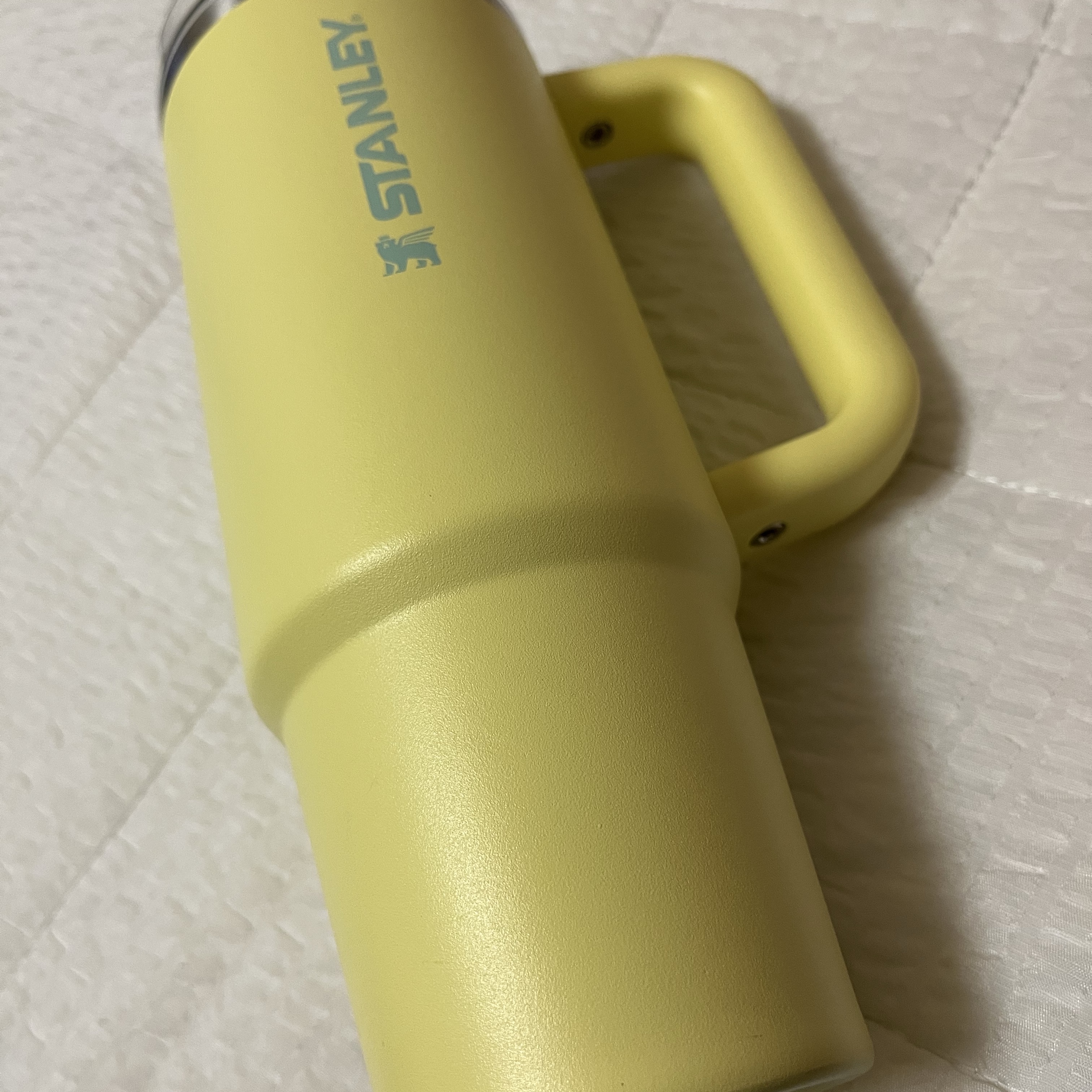 Stanley The Quencher Protour Flip Straw Tumbler 591ml Pomelo 착용 스타일