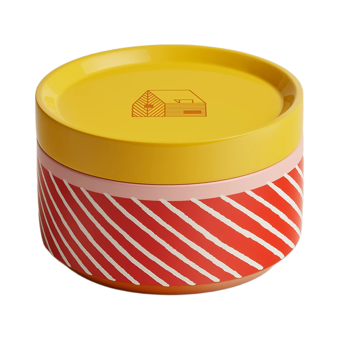 H103660M01 Hermes Les Cabanes Box Medium Model Jaune Citron