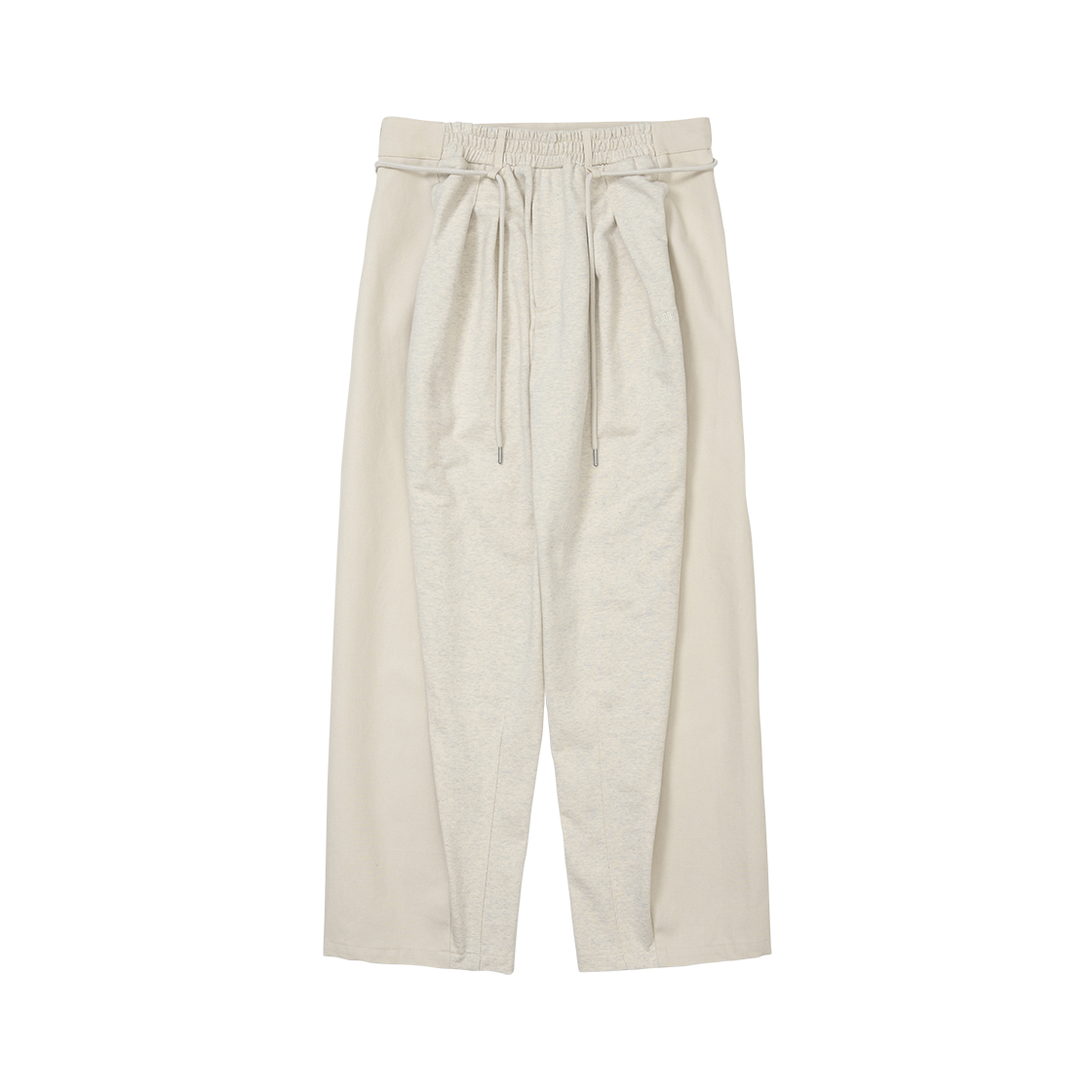 아조바이아조 듀얼 패브릭 하이브리드 팬츠 오트밀(AJOBYAJO Dual Fabric Hybrid Pants Oatmeal) - 1