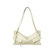Matin Kim Wide Nemo Shoulder Bag In Light Beige